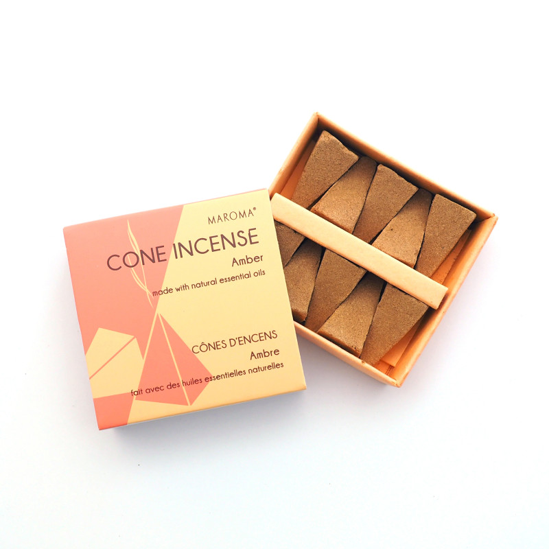 Amber Cone Incense
