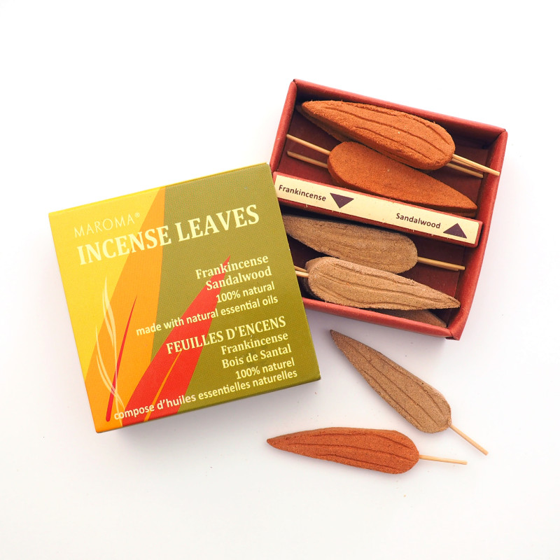 Frankincense/Sandalwood Incense Leaves