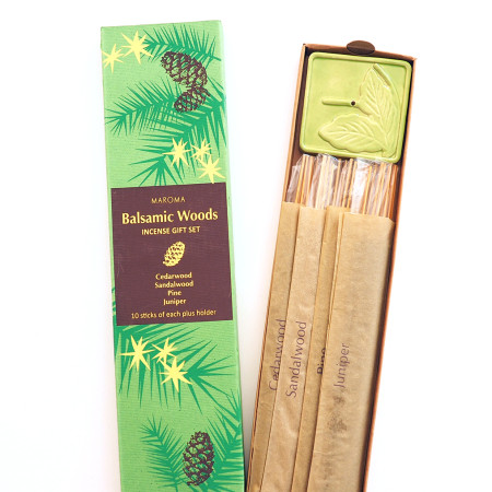 Balsamic Woods Incense Gift Set