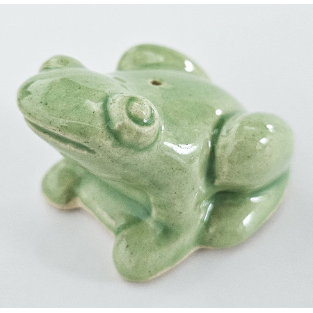 Ceramic Incense Holder Frog
