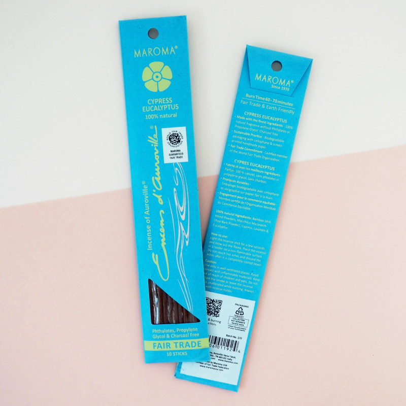 Cypress Eucalyptus Premium Stick Incense